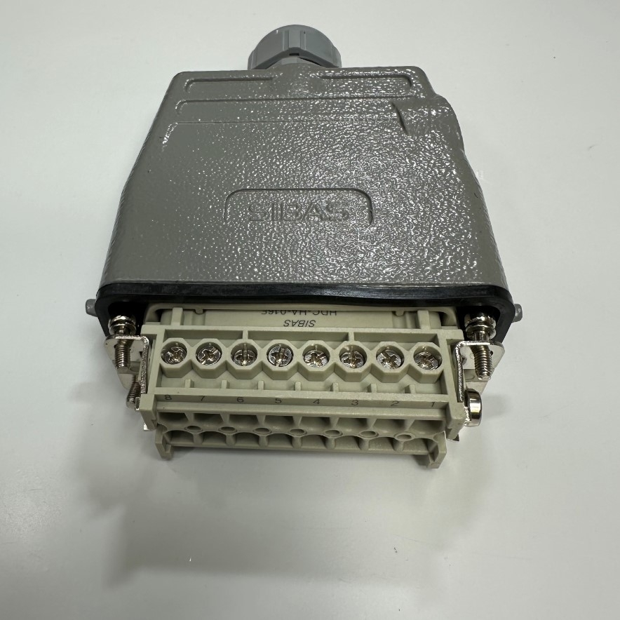 Đầu Nối Điện Công Nghiệp SIBAS HDC-HA-016-M/F 16A/250V/4KV/3 16 Pin Male + Female Connector