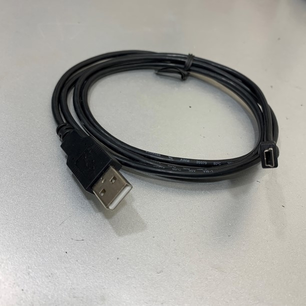 Cáp Lập Trình PLC Programming Mini USB Interface Cable Dài 1.3M 2H/1001A-02-02 1001MB-05M/L1500 For Đồng Hồ Đo LCR Meter TongHui TH2822C Handleld Series