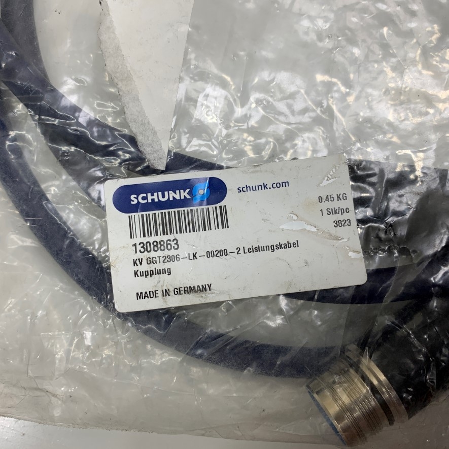 Cáp M23 8 Pin Male to Female Signal and Power Cable Schunk 364307 SO-SL 801 C Motor Connection Power Cable Dài 2M 6.5ft For Schunk Motor, Schunk Hand Motion Control