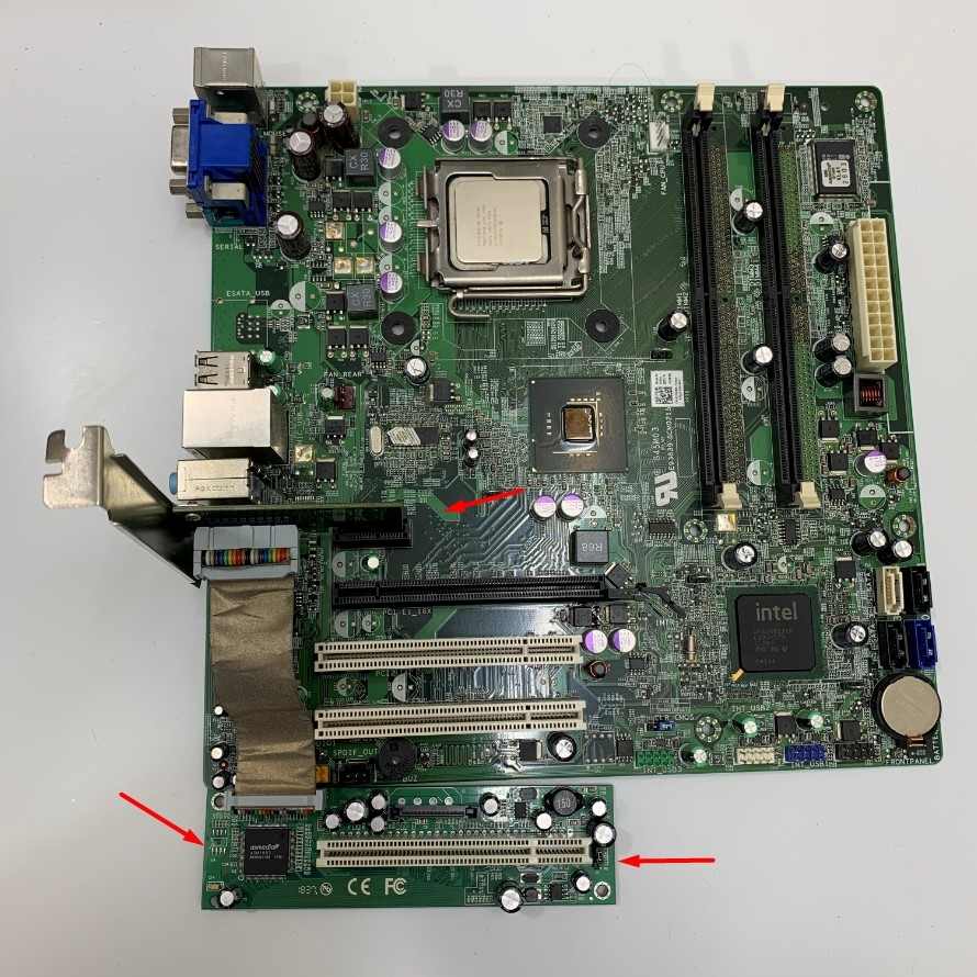 Chuyển Mạch Công Nghiệp Card PCI-E Express 1X to PCI 4X 32bits Adapter with 8Cm Flex Cable DW-PCIE-A For Industrial Computers PC Computer