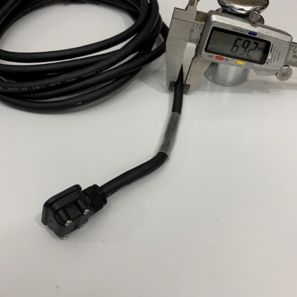 Cáp MR-J3ENCBL4M-A1-L Dài 4M For Mitsubishi Encoder Cable HF-KE,-KN,-KP,-MP, HG-KN,-KR,-MR
