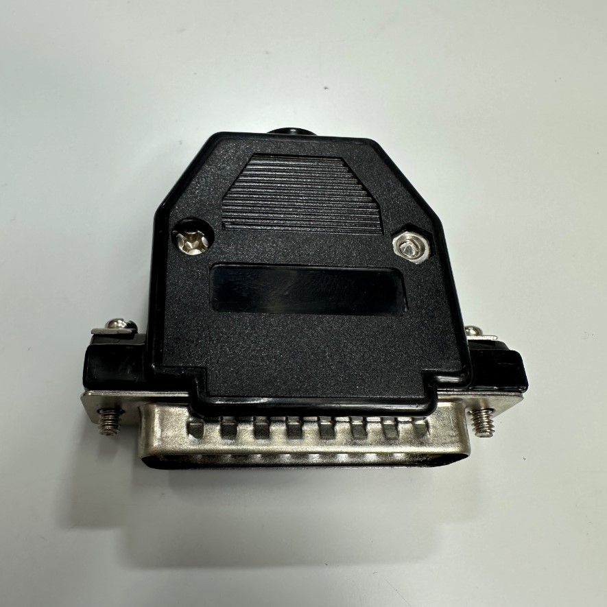 Đầu Jack Connfly DB25 Male D-Sub Solder Wire Connector /Hood Kit For Máy Cắt Fiber 3D Laser Engraving Machine, Data Signal and Power Cable, Industrial CNC Machine