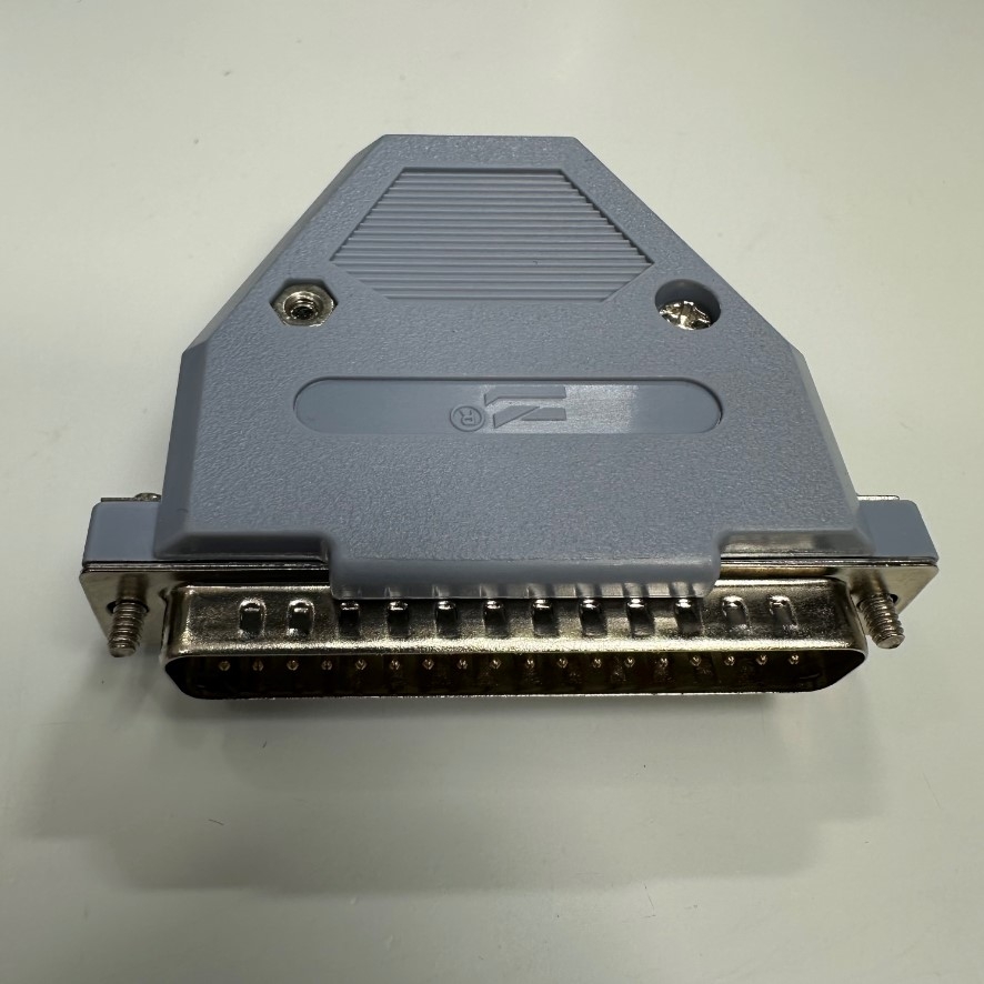 Đầu Jack Connfly DB37 37 Pin Male D-Sub 2 Row Cover /Hood Kit For industrial Servo Motor I/O Controller Cable, Medical Interface I/O Control Cable