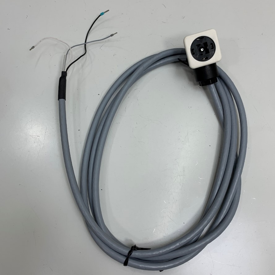 Cáp Rexroth Plug-in Connector 3P Z4 M Sw Spez Plug Z4 (A) to 3 Core Bare Wire Dài 2M 6.5ft For Connector Sensor Cable