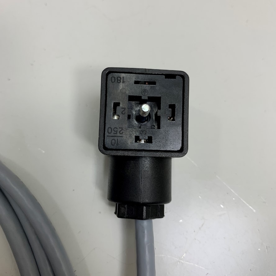 Cáp Rexroth Plug-in Connector 3P Z4 M Sw Spez Plug Z4 (A) to 3 Core Bare Wire Dài 2M 6.5ft For Connector Sensor Cable