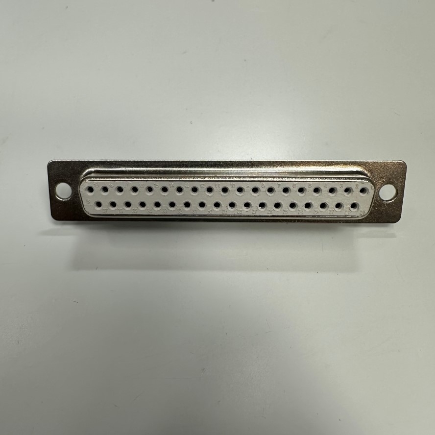 Đầu Jack Connfly DB37 Female D-Sub Type Connector For Máy Cắt Laser Fiber, Data Signal and Power Cable Laser Cutting Machine