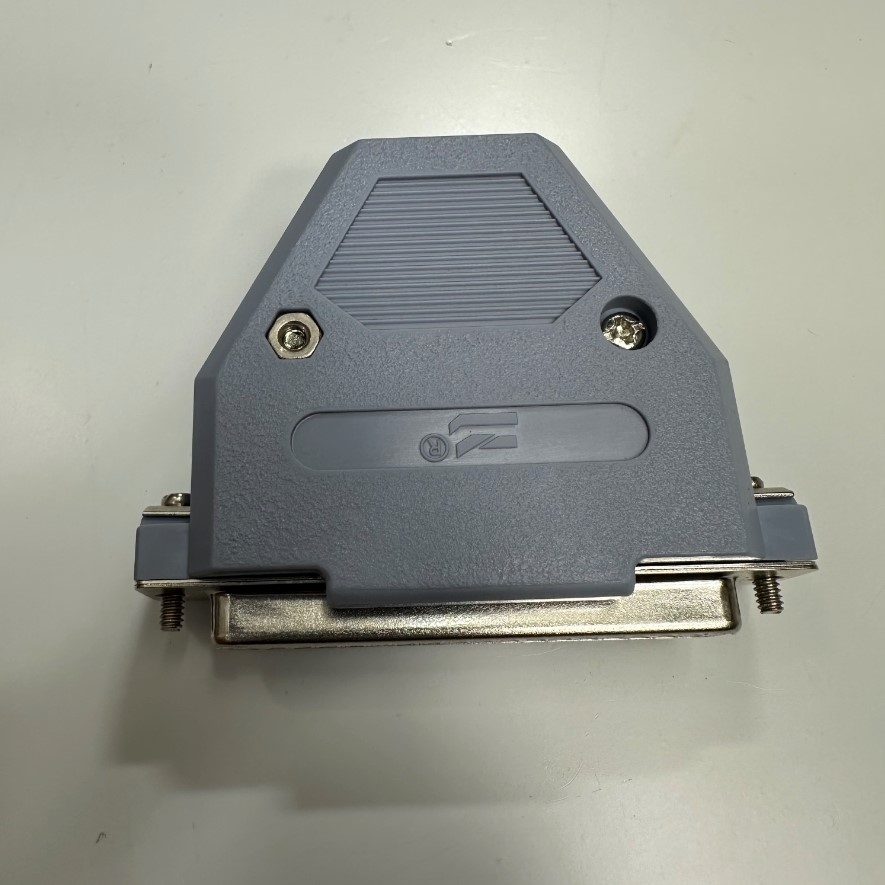 Đầu Jack Connfly DB37 37 Pin Female D-Sub 2 Row Cover /Hood Kit For industrial Servo Motor I/O Controller Cable, Medical Interface I/O Control Cable
