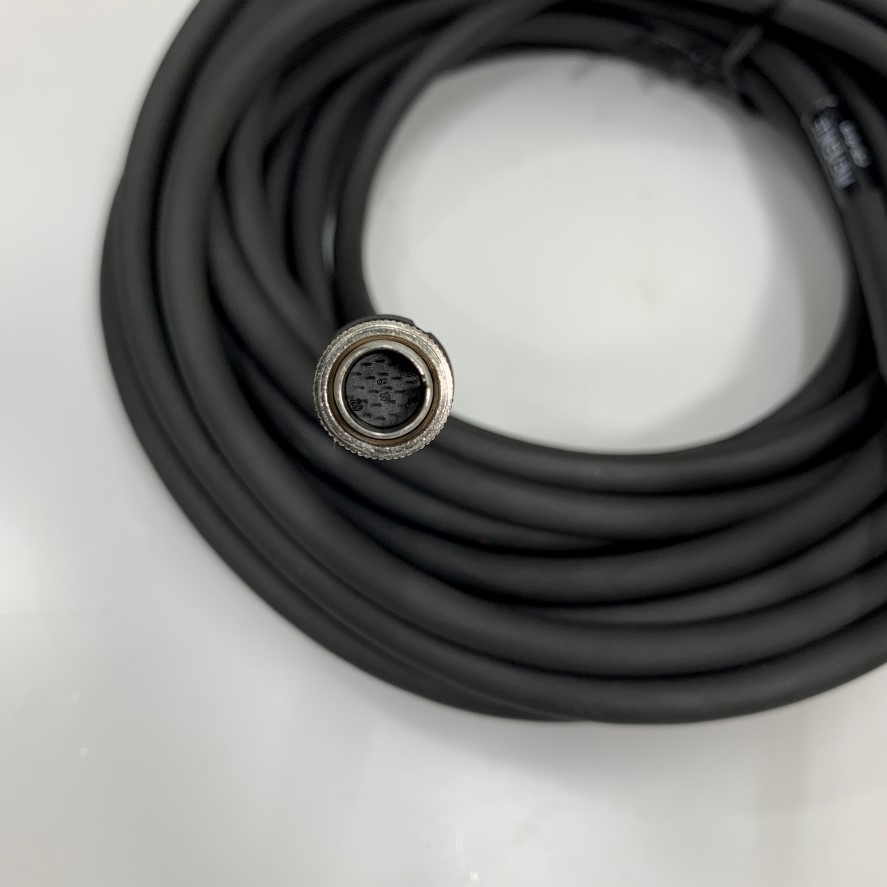 Cáp Keyence CB-B10 Dài 10M 33ft Cable Hirose HR25-9TP-20P(72) 20 Pin Male Connector to 20 Core Open Cut End For Laser Profiler Head Controller Keyence Quality Inspection Tool LJ-V7000 Series