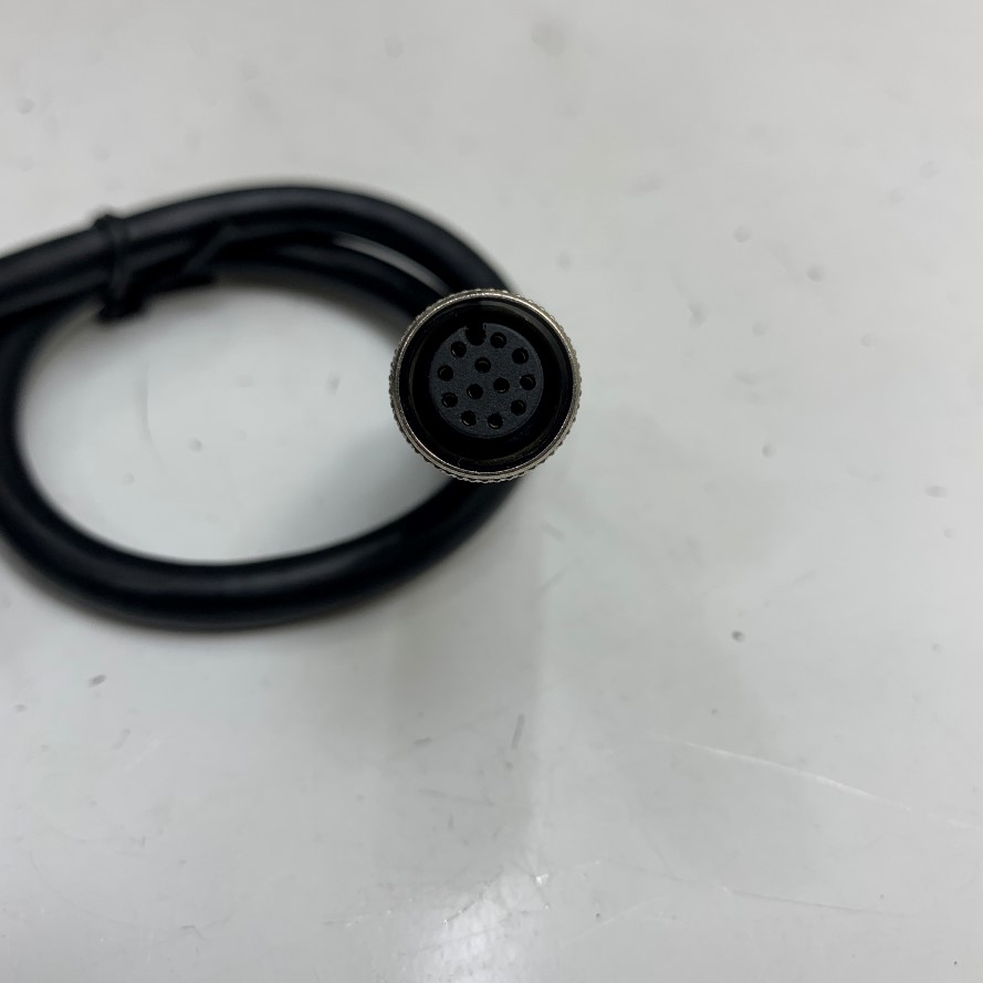 Cáp 25Cm Cognex CCB-M12X12FS-05 In-Sight Power & IO Breakout Cable M12 A-Code 12 Pin Female to 12 Core For Barcode Scanner Cognex DataMan Reader