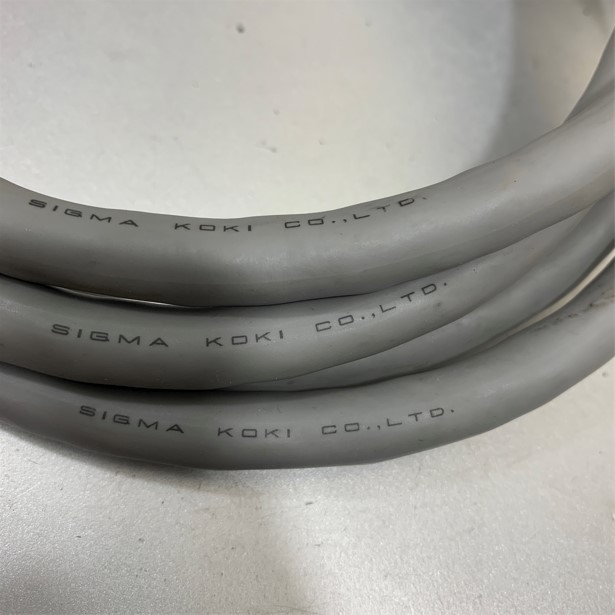 Dây Cáp Hàn Và Đấu Mạch Điều Khiển Tín Hiệu Chống Nhiễu SIGMA KOKI 24 Core x 0.14 mm² Grey PVC 26 AWG 250V Cable OD 9.6mm Length 2M