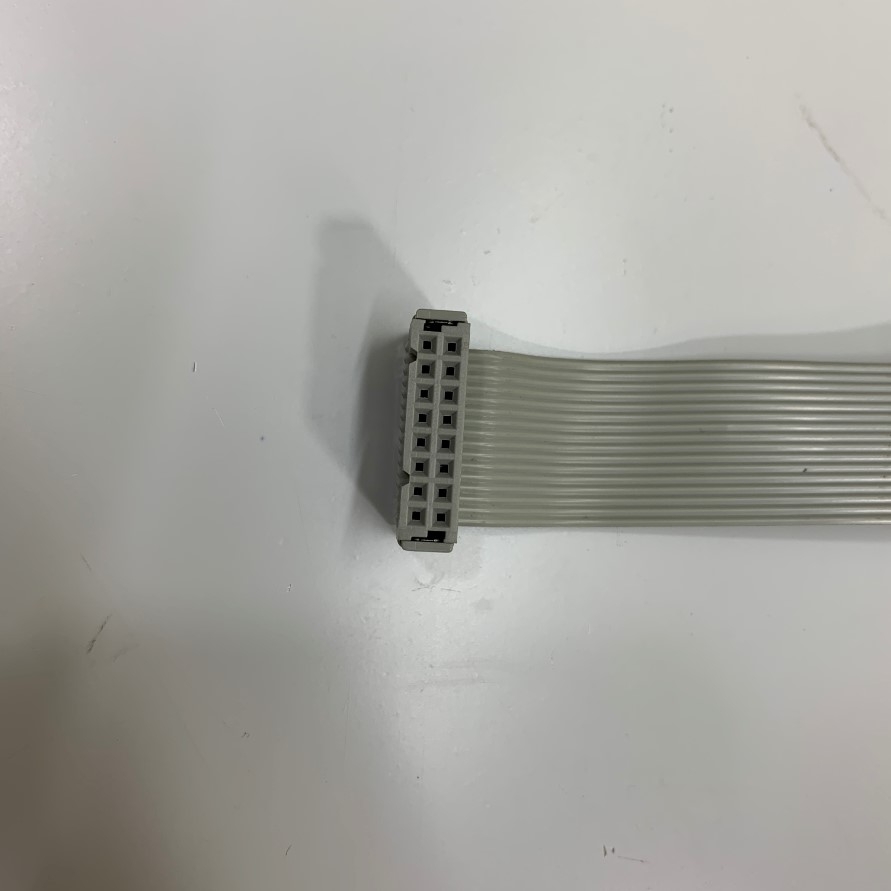 Cáp 3M Original 16 Pin IDC 2.54mm Pitch Flat Ribbon Cable 28AWG 105°C 300V For Robot, Servo Driver I/O Data, CMC, CNC, PLC, Industrial Cable Length 32Cm