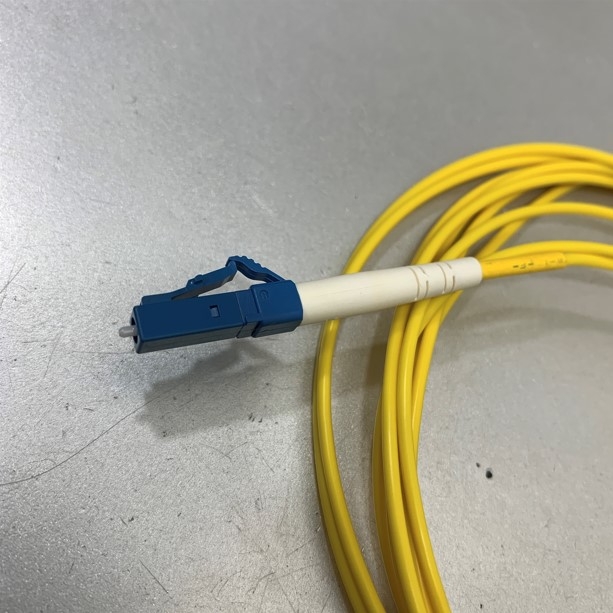 Dây Nhẩy Quang Fujikura SMC LC-FC 1M Single Mode Fiber Optic Cable 9/125µm UL Simplex Patch Cord Yellow 2.0mm PVC Length 1M