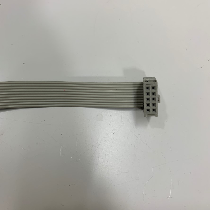 Cáp 3M Original 10 Pin IDC 2.54mm Pitch Flat Ribbon Cable 28AWG 105°C 300V For Robot, Servo Driver I/O Data, CMC, CNC, PLC, Industrial Cable Length 25Cm