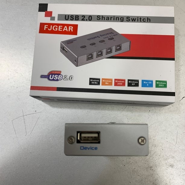 Bộ Chia Máy In Cổng USB Tự Động Auto Sharing Pinter 4 Port FJGEAR 4UA