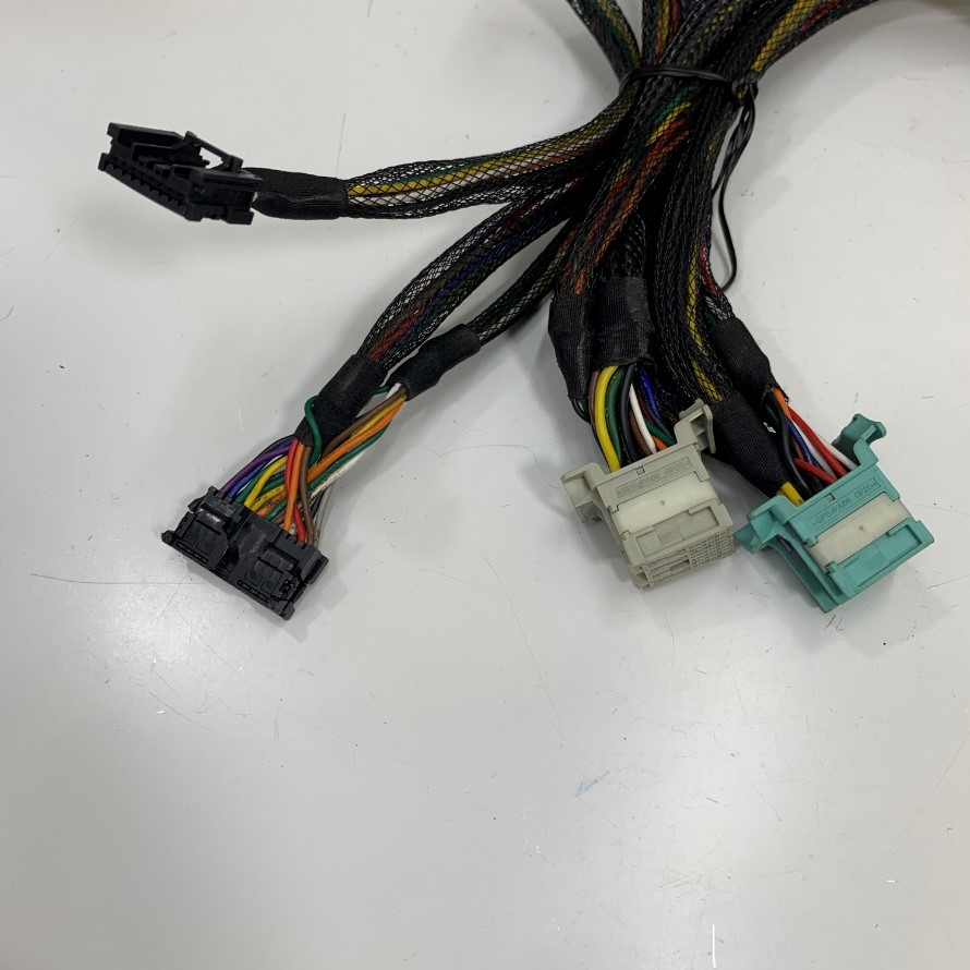 Cáp Gold Conn GMC-60 and GMC-45 to Molex 2 SPS/PA66-GF20 28 Pin Female and Molex 34824 20 Pin + Molex 34791 8 Pin Pitch 2.0mm Dài 0.5M 1.6ft Cable