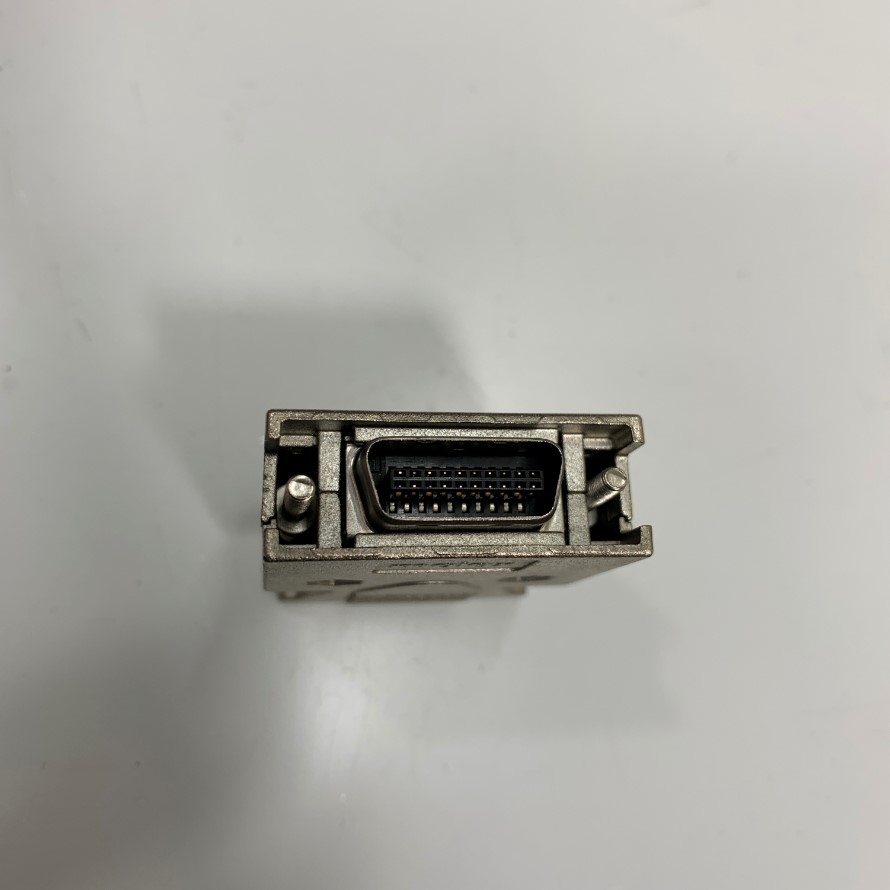 Đầu Jack Hàn Original Molex SCSI MDR 20 Pin Male Screw Plug Connector Gold Plated Shell For Panasonic Yaskawa Mitsubishi Delta Servo Motor Drive Control Connector