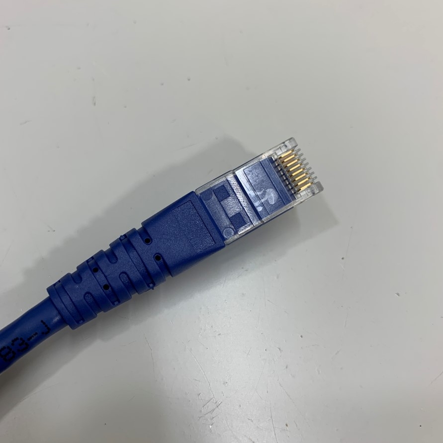 Cáp Mạng Chéo PANDUIT UTP CAT6 RJ45 Patch Cord Crossover Cable Gigabit PVC 24AWG Blue Length 1M For Thiết Bị Công Nhiệp, Viễn Thông Industrial Ethernet Telecommunication