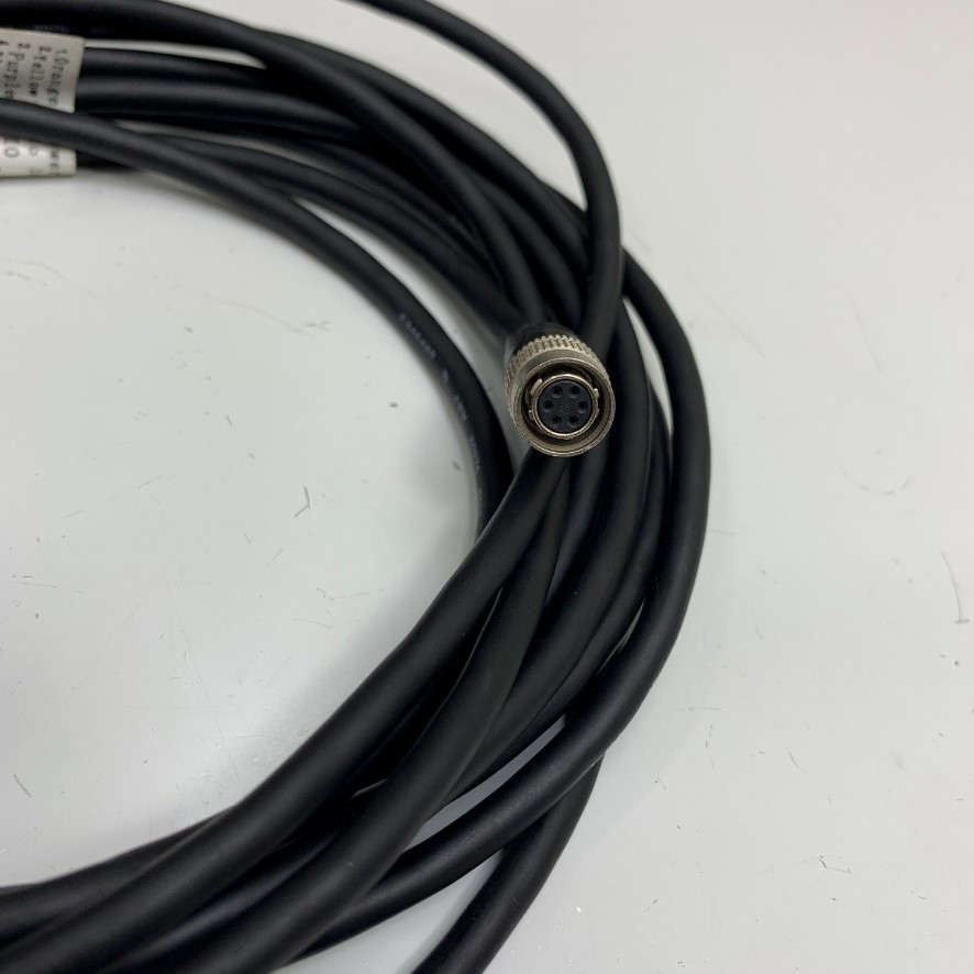 Cáp Hirose I/O & Power Cable Dài 4M 13ft Connector Hirose HR10A-7P-6S73 6 Pin Female to 6 Core Open End For Sony CCD Industrial Camera, Hikvision, Basler, Dahua