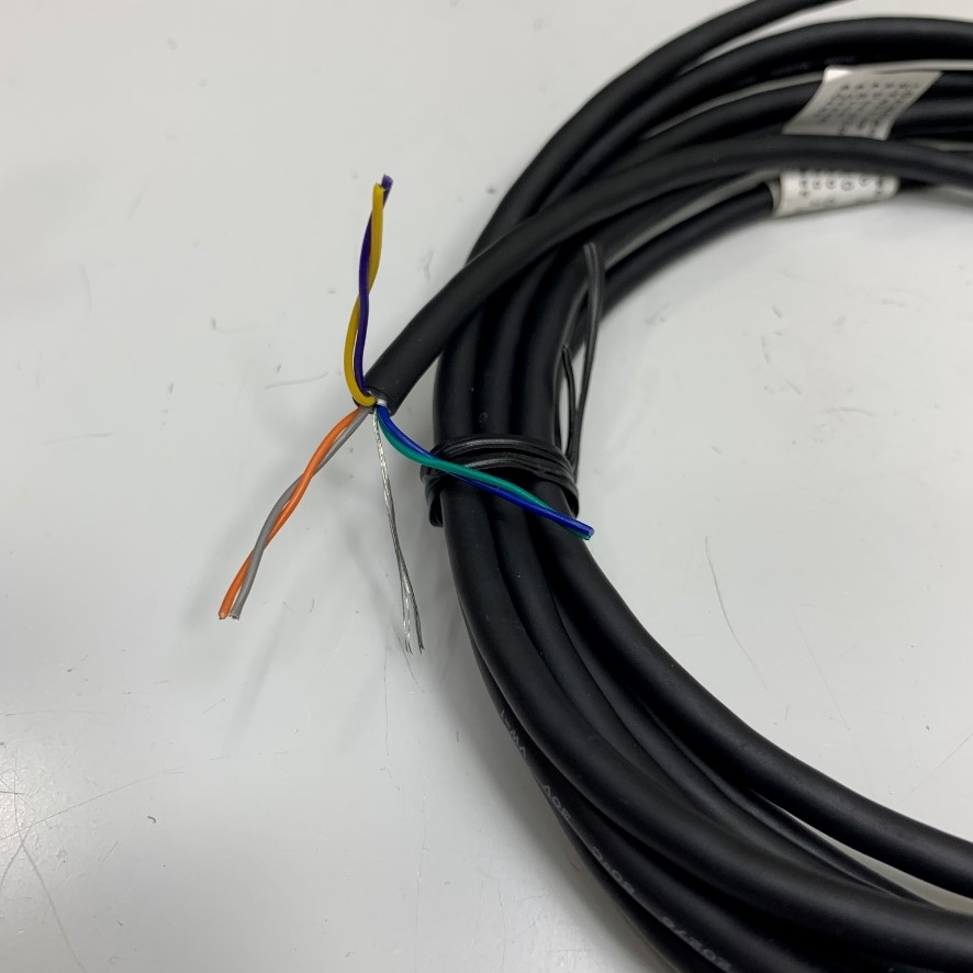Cáp Hirose I/O & Power Cable Dài 4M 13ft Connector Hirose HR10A-7P-6S73 6 Pin Female to 6 Core Open End For Sony CCD Industrial Camera, Hikvision, Basler, Dahua