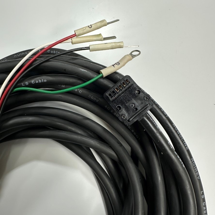 Cáp 8M 27ft Original Yaskawa JZSP-CSM21-08 For Servo Motor Power Cable Connector JZSP-CSM9-1-E 6 Pin to 4 Core Flying Leads Motor Yaskawa
