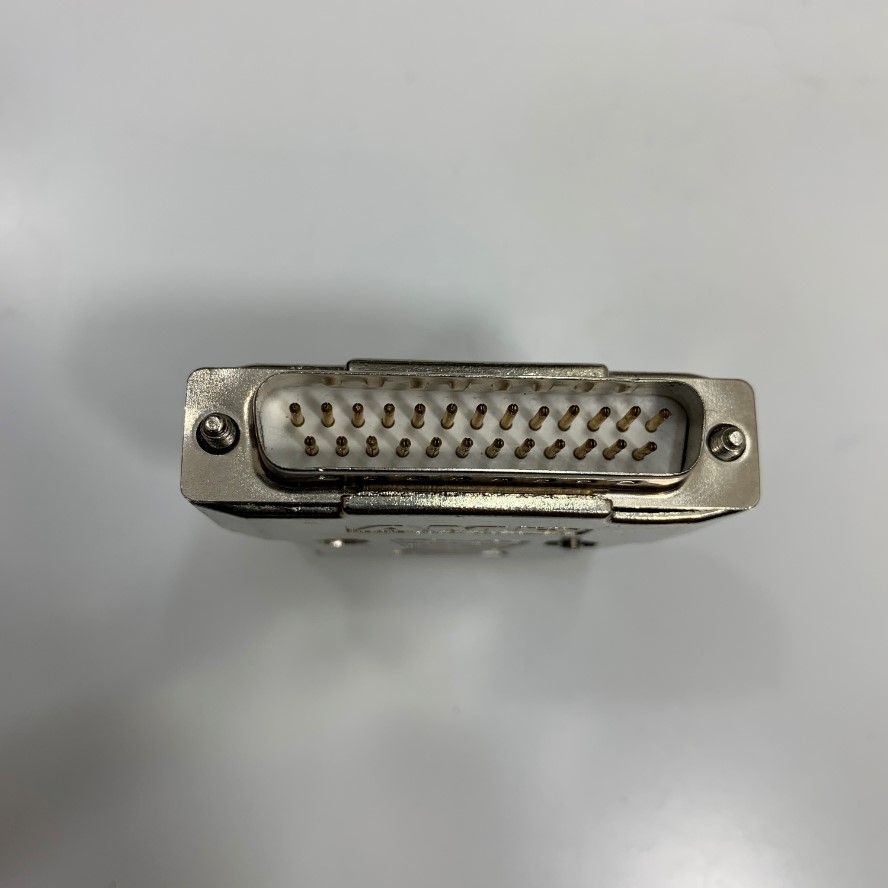 Đầu Jack Hàn AMP DB25 Male Plug Socket Metal Shell Kit 2 Rows 25 Pin Serial Port Connector D-SUB 25 Adapters Solid Needle Gold Plating