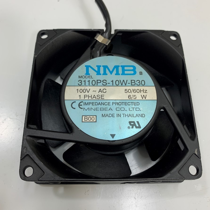 Quạt Hút Tản Nhiệt Công Nghiệp Fan Cooling NMB 3110PS-10W-B30 100V 6/5W 100V AC 80x80x25mm