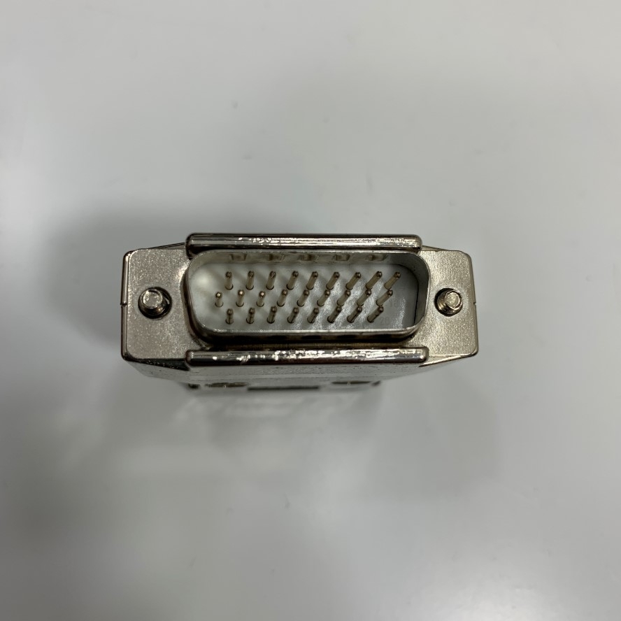 Đầu Jack Hàn CCC-15 HD 26 Pin D-Sub DB26 Pin Male Metal Connector Gold Plated Shell Kit 3 Rows 26 Pin For Servo Drive Encoder Adapter