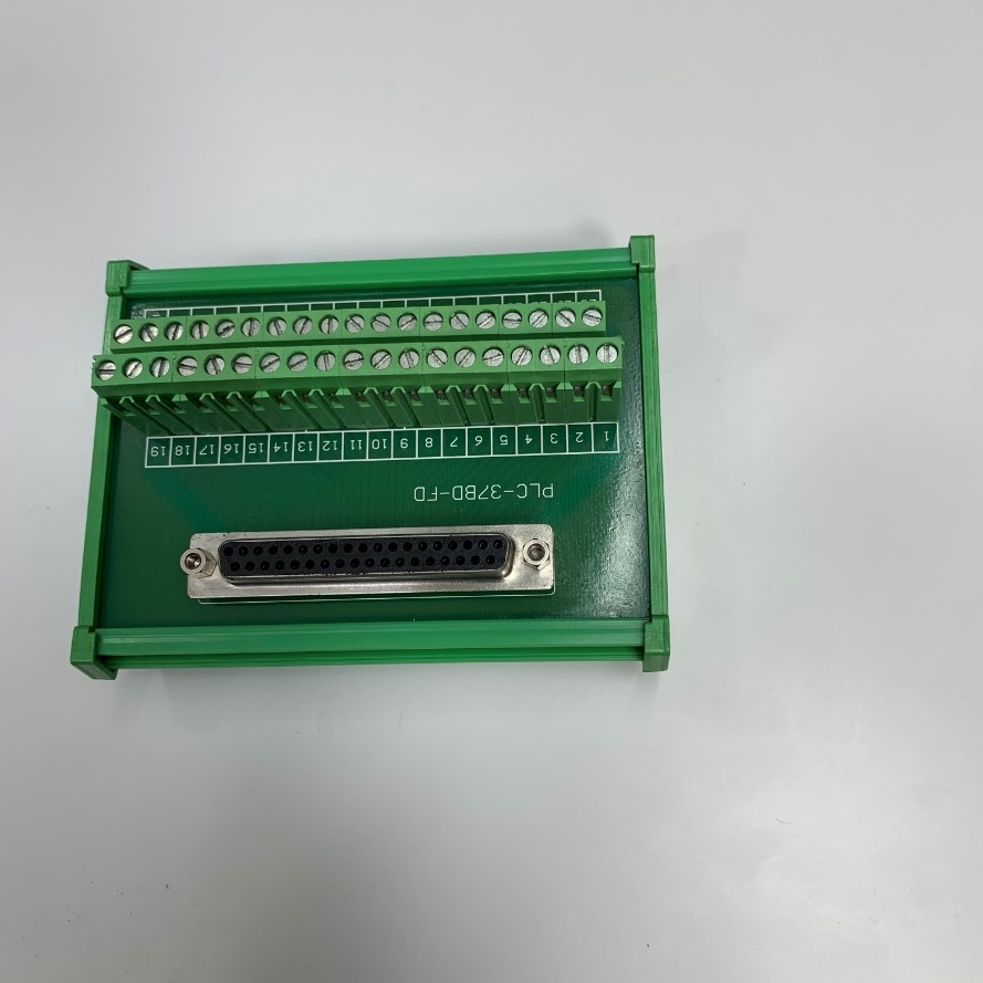 Cầu Đấu DB37 37 Pin D- Sub Female PLC-37DB-FD KMRML Terminal Block Interface  Screw Type 38 Position