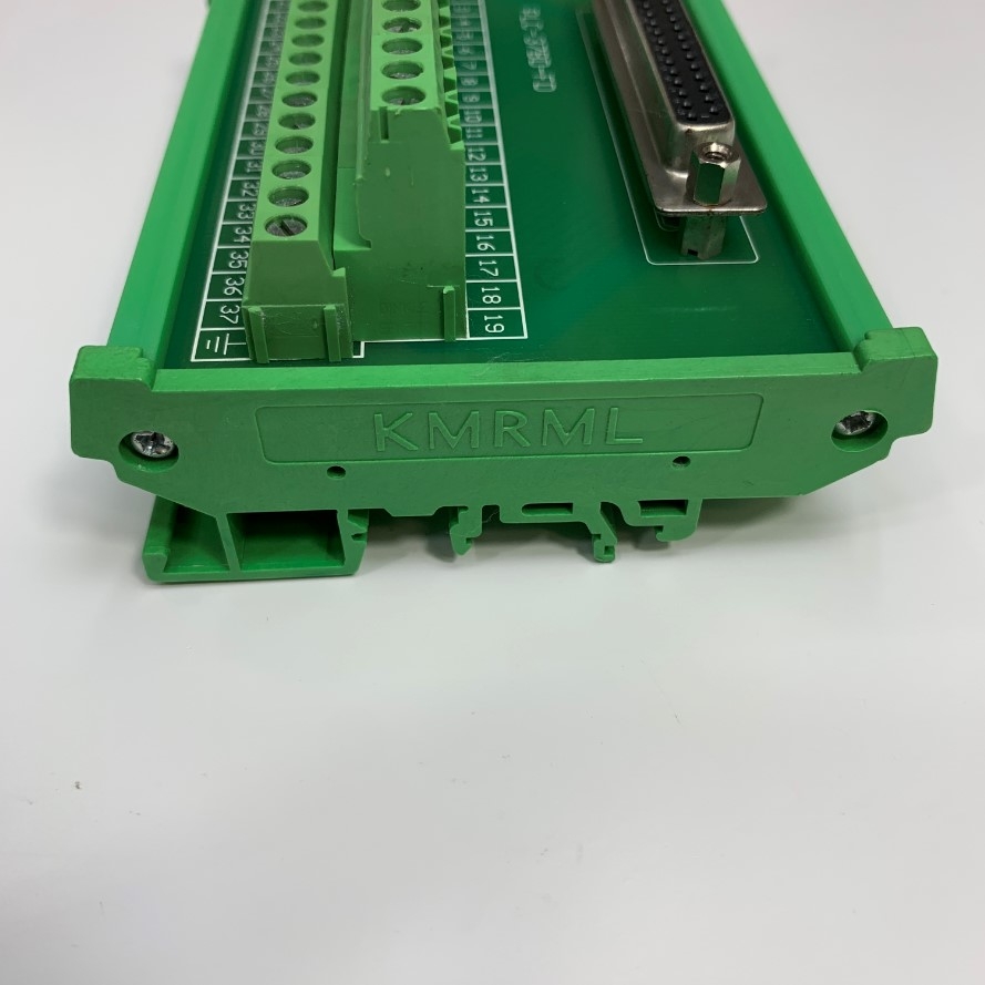 Cầu Đấu DB37 37 Pin D- Sub Female PLC-37DB-FD KMRML Terminal Block Interface  Screw Type 38 Position