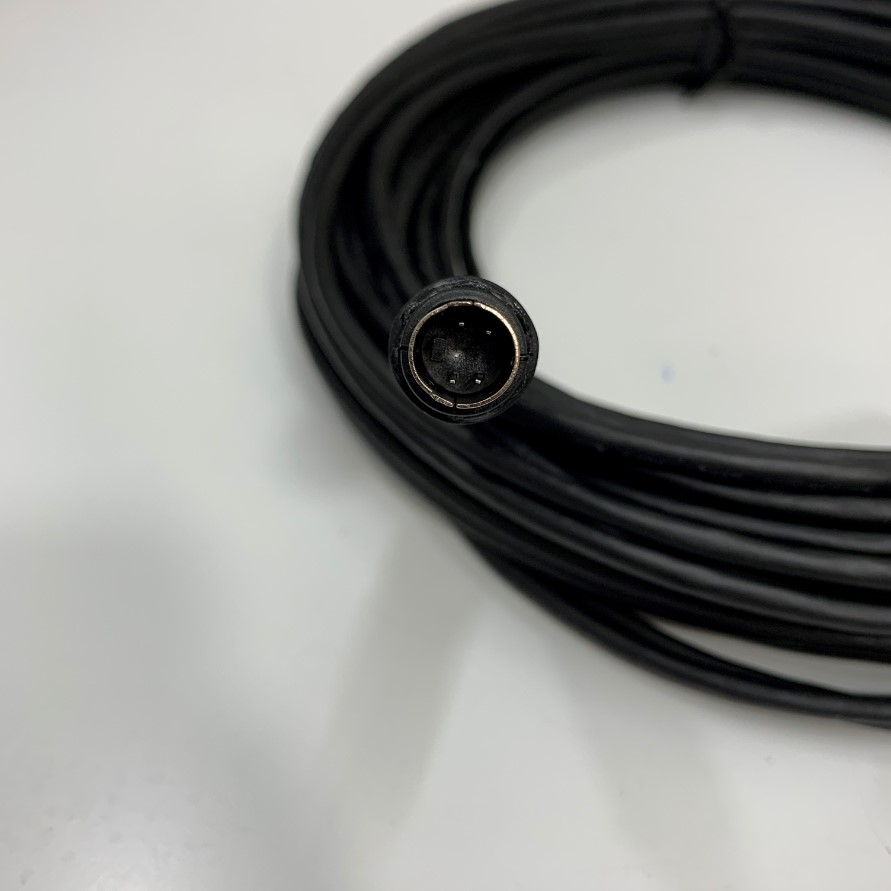 Cáp Mini Din 4 Pin Male to Female S-Video 4 Pin Cable Dài 15M For Hệ Thống Camera Cần Cẩu, Xe Nâng Motec Camera Monitor Systems Sunstream Industries