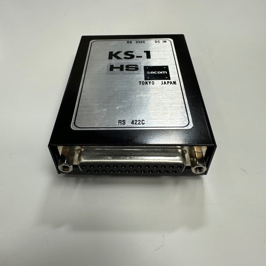 Bộ Chuyển SACOM KS-1-HS RS232C to RS422C Connector DB9 Female to DB25 Female For Industrial RS232/RS485/RS422 Serial Converters