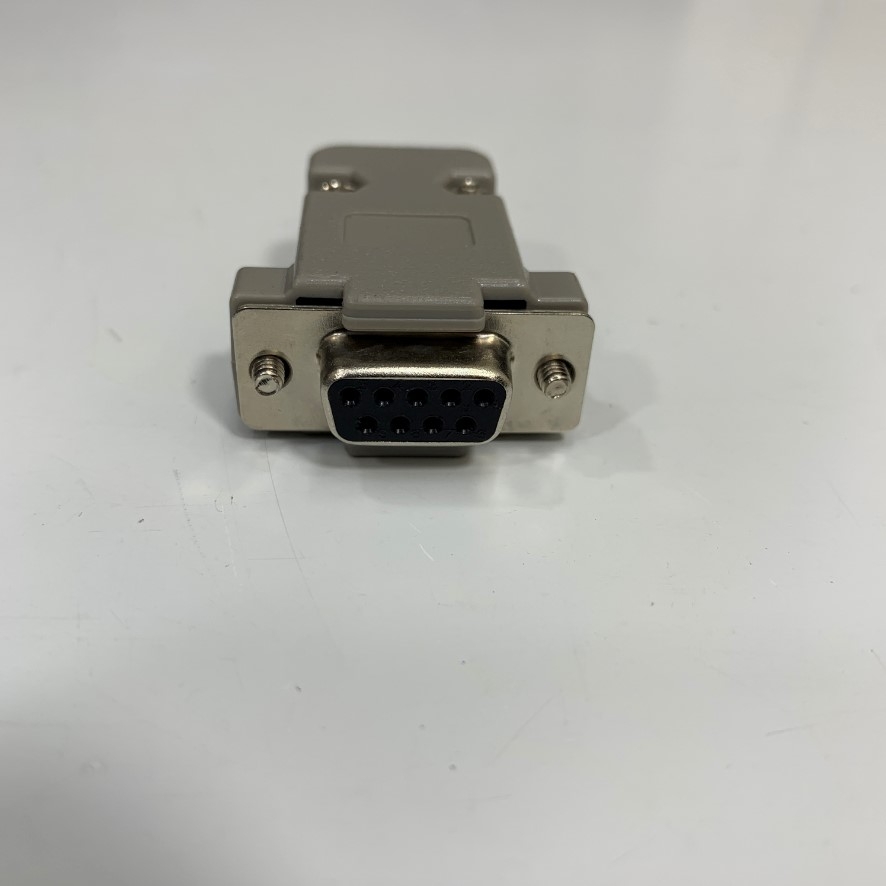 Đầu Jack Hàn Pan Pacific DB9 Female Solder Type Connector Kit Plastic Cover Housing Hood For Servo Drive Encoder Adapter