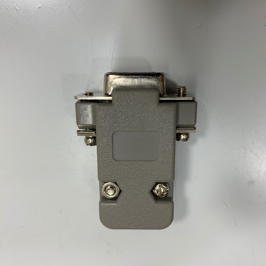 Đầu Jack Hàn Pan Pacific DB9 Female Solder Type Connector Kit Plastic Cover Housing Hood For Servo Drive Encoder Adapter