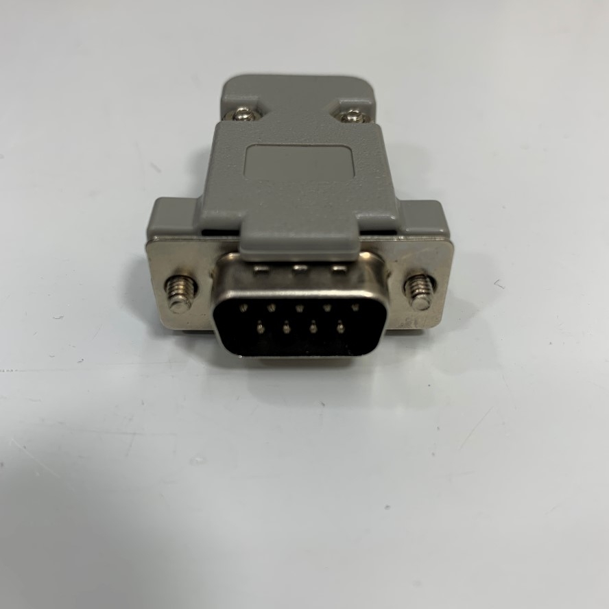 Đầu Jack Hàn Pan Pacific DB9 Male Solder Type Connector Kit Plastic Cover Housing Hood For Servo Drive Encoder Adapter