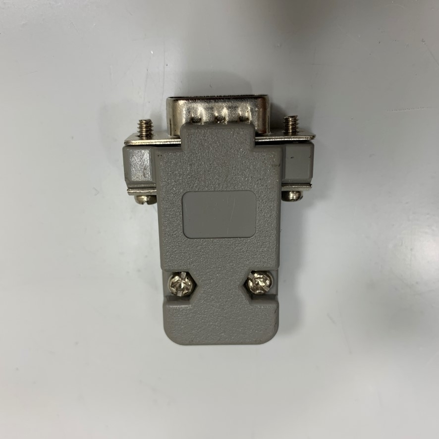 Đầu Jack Hàn Pan Pacific DB9 Male Solder Type Connector Kit Plastic Cover Housing Hood For Servo Drive Encoder Adapter