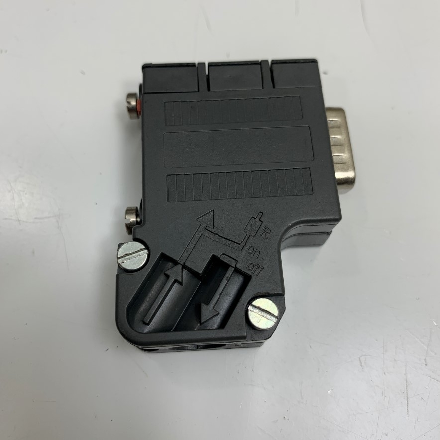 Connector Siemens 6ES7972-0BA41-0XA0 RS48 Bus Profibus DP Replacement PLC Module For Siemens Simatic S7-200 S7-300 Series PLC CPU