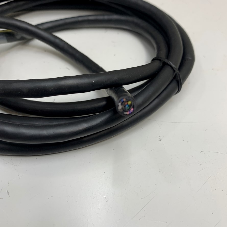 Cáp 3M 10ft Cable Connector Hirose HR25-9TP-20S(73) 20 Pin Female to 20 Core Open End For Industrial Camera Cable Power/IO Cable Hirose 20 Pin Circular