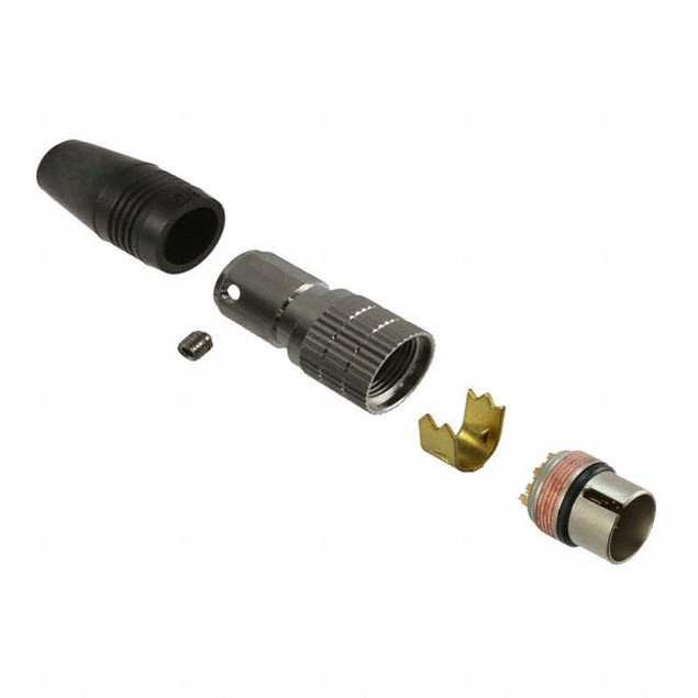 Đầu Jack Connector Solder Type Hirose 20 Pin Male Connector HR25-9TP-20P(72) 20 Positions Circular Meta Silver