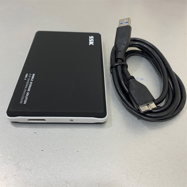 Hộp Đựng Ổ Cứng Gắn Ngoài 2.5 inch Sata HDD Box 3.0 SSK HE-V300 Cáp USB 3.0 Type A to Type Micro B Dài 1.3M