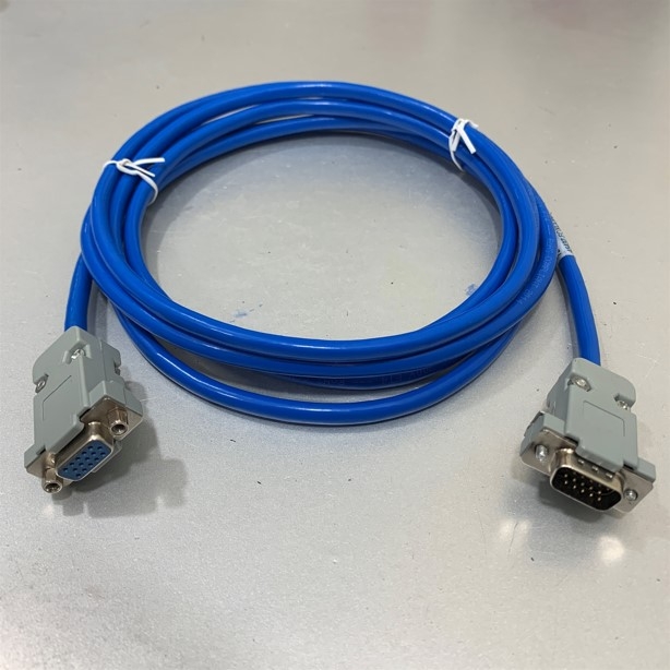 Cáp Kết Nối Encoder CN2 Connector VGA DB15 Male to Female Cable 3M For CNC AC Servo TSB075L4C2 Máy Chạm Gỗ Sử Dụng Động Cơ Servo Và Động Cơ Bước