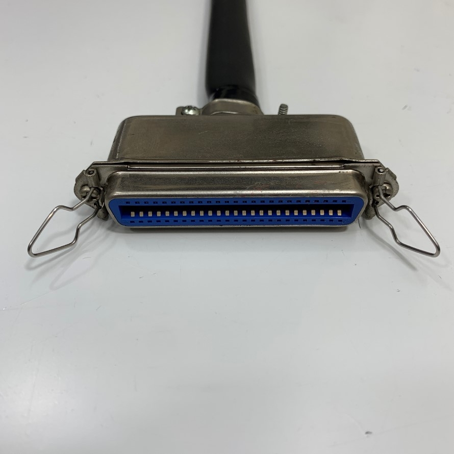 Cáp Chuyển SCSI 50 Pin Female Centronics to IDC 50 Pin Female 2x25 Pitch 2.54mm Dài 0.2M For Servo Encoder CNC Machine