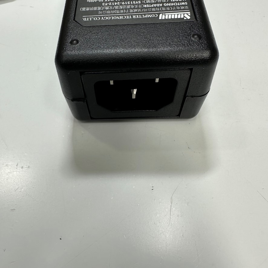 Adapter 12V 2A 24W Sunny IEC C14 Plug Connector Tip Size 4.0mm x 1.7mm For Logitech Group Video Conference Camera Hội Nghị Truyền Hình Logitech PTZ Pro Video Camera