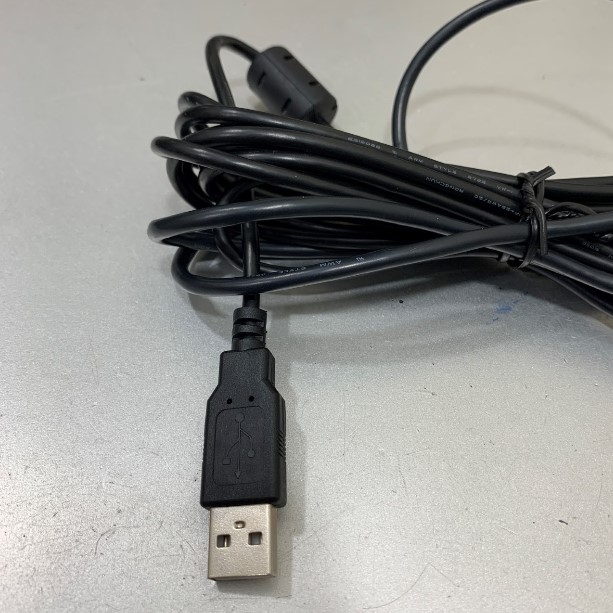 Dây Đấu Nối Liên Kết USB 2.0 STYLE 2725 28AWG E319028 Cable USB Type A to Mini B Dài 5M For PLC Programming Computer