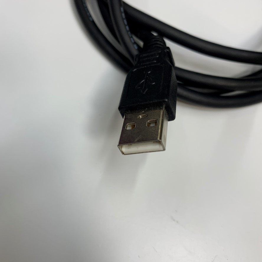 Cáp 1.6M 5.3ft DC MCA015200427020 Cable Connector Hirose HR10A-7P-5P(73) 5 Pin Male to USB 2.0 Male Cabel E203693 80C 30V DUSUNG OD 5.2mm