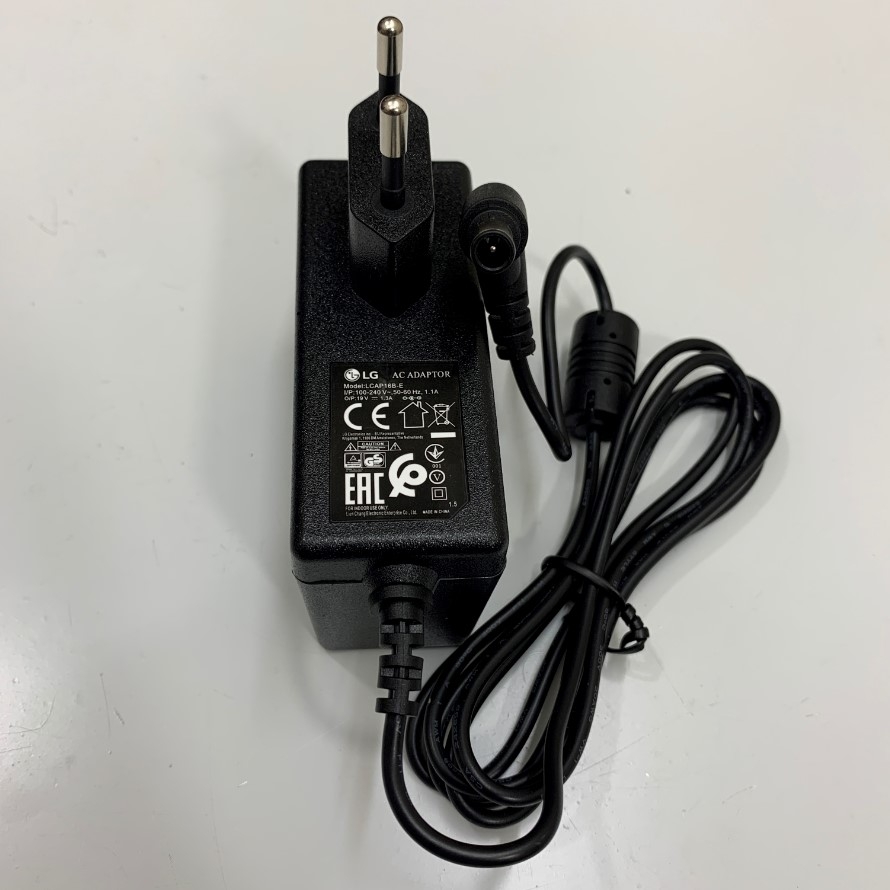 Adapter 19V 1.3A 25W LG LG LCAP16B-E Connector Size 6.5mm x 4.4mm For Monitor LG LED 22M45