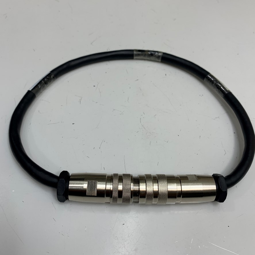 Cáp 0.5M 1.7ft CA-AISG6MFM01 AISG Control Cable Connector M16 8 Pin Din Male to Female Cable 6 Conductor For Antenna Control Cable RRU RCU RET Control Industrial Communication