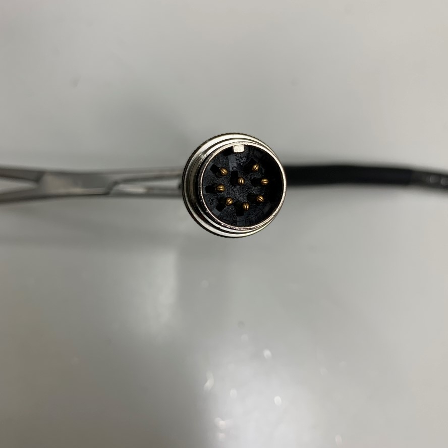 Cáp 0.5M 1.7ft CA-AISG6MFM01 AISG Control Cable Connector M16 8 Pin Din Male to Female Cable 6 Conductor For Antenna Control Cable RRU RCU RET Control Industrial Communication