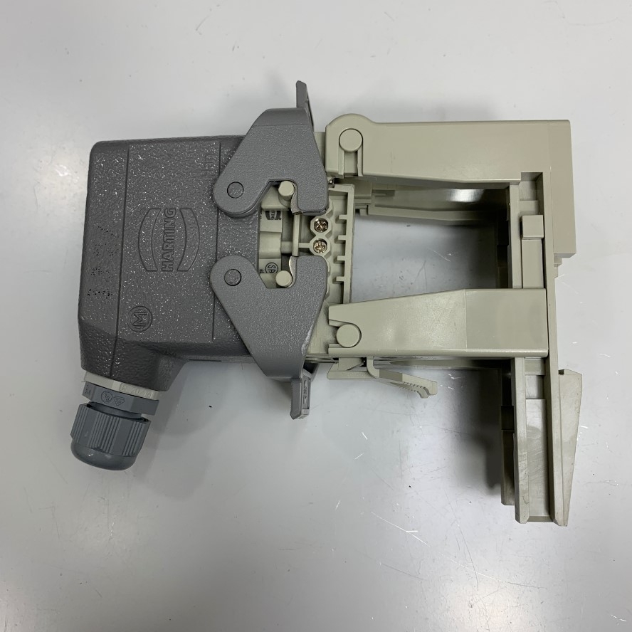 Đầu Nối Điện Công Nghiệp 10 Pin 16A 500V 6KV3 Harting Han 10E-M-S 09330102601 Male Connector + Harting Han 10E-F-S 09330102701 Female Connector