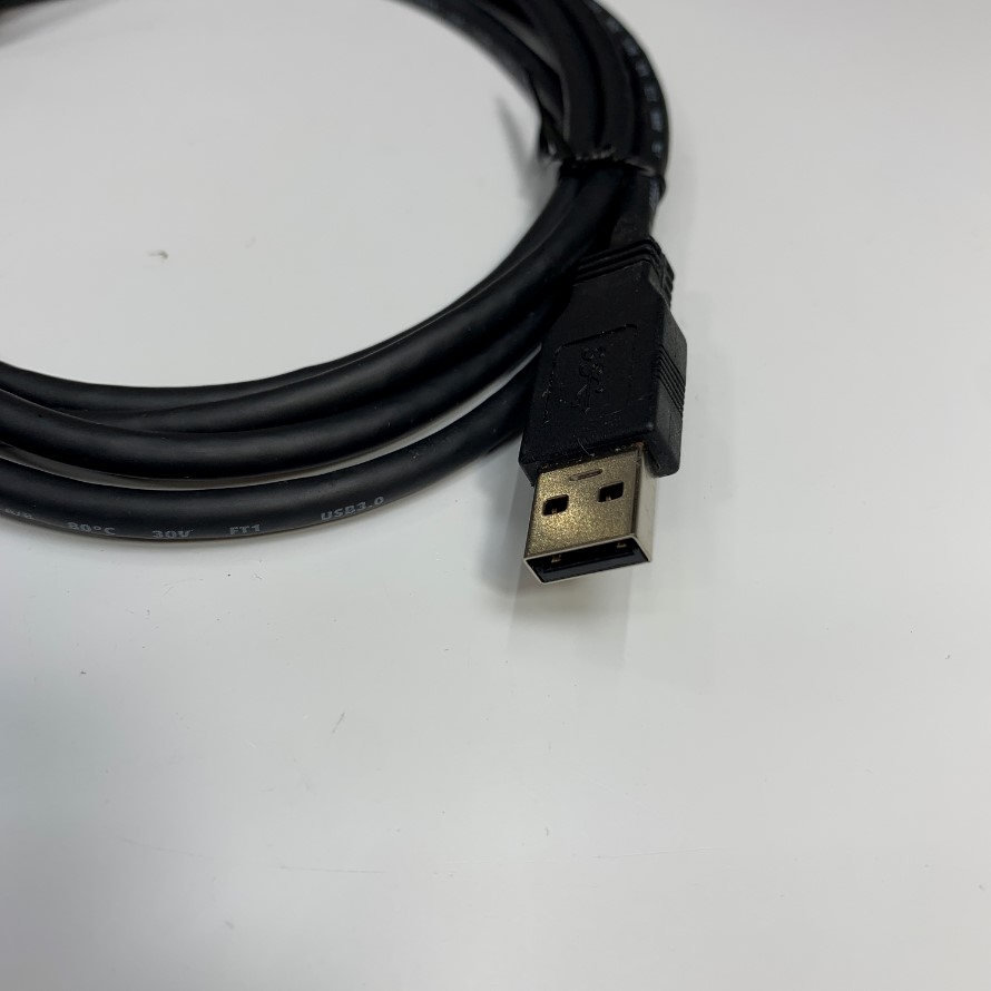 Cáp 1.8M 6ft DM100-USB-000 Cable USB to DB15 HD VGA Female + DC Power Connector For Cognex DataMan DM50 DM60 DM70 DM150 DM-150S Barcode Reader