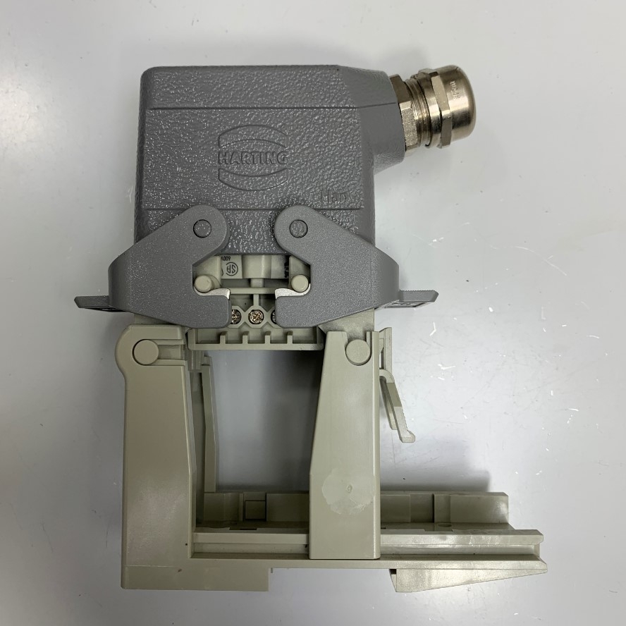 10 Pin 16A 500V 6KV3 Harting Han 10E-M-S 09 33 010 2601 Male Connector + Harting Han 10E-F-S 09 33 010 2701 Female Lapp Skintop Nickel 10mm